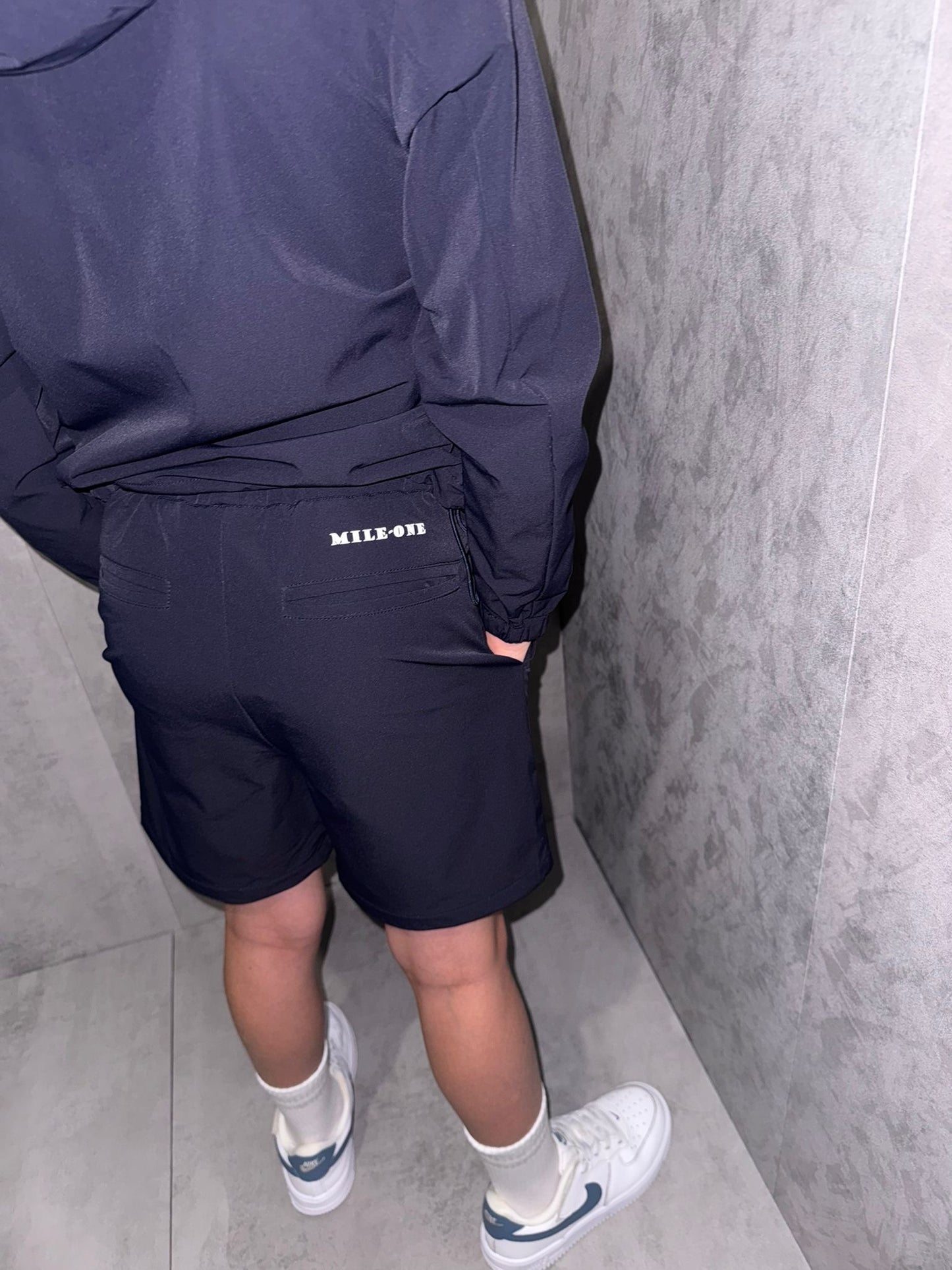 Boys Smart Active Shorts - Dark Navy