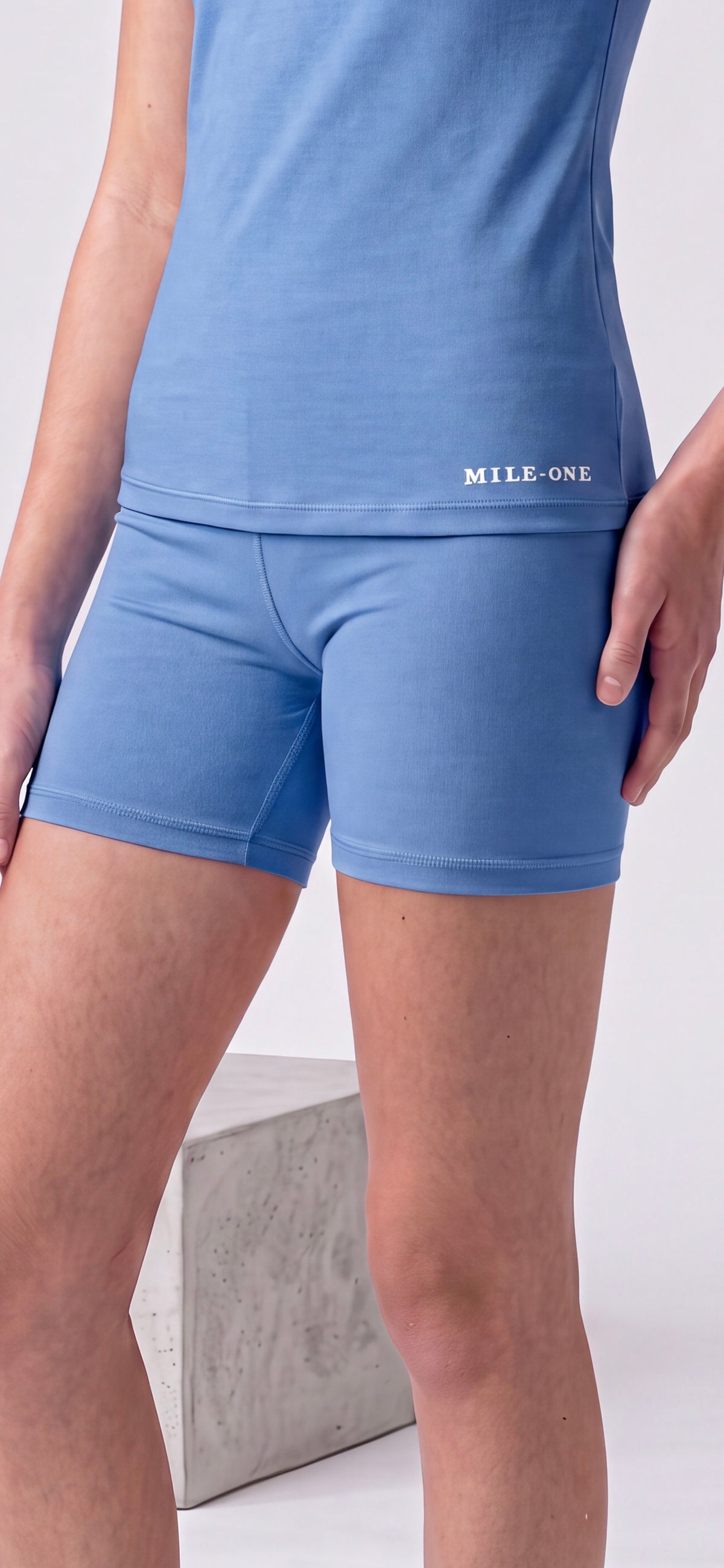 Girls premium Sport Shorts - Space Blue