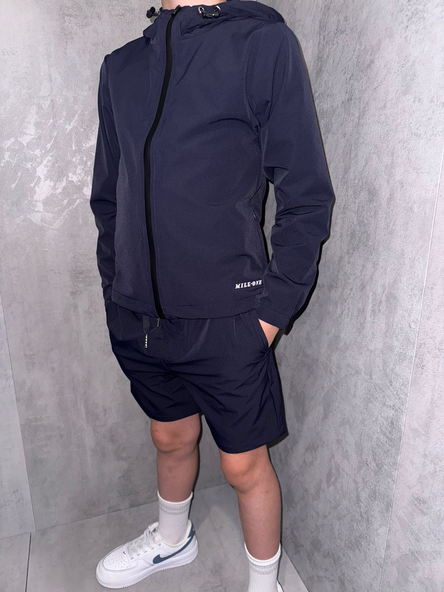 Boys Smart Active Shorts - Navy