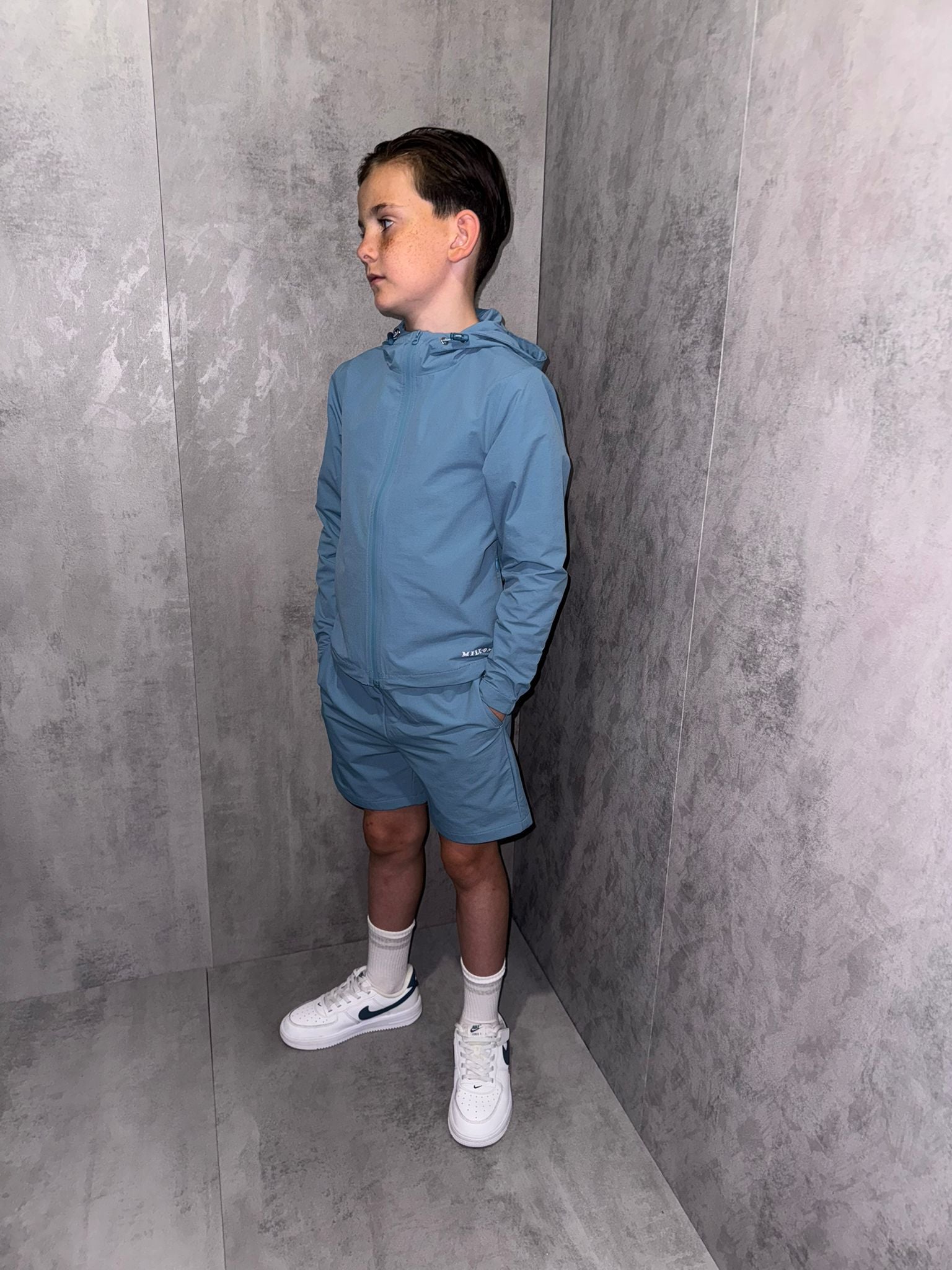 Boys Smart Active Jacket - Light Blue