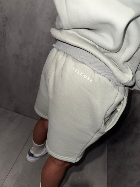 Boys Relaxed Fit Shorts - Light Grey