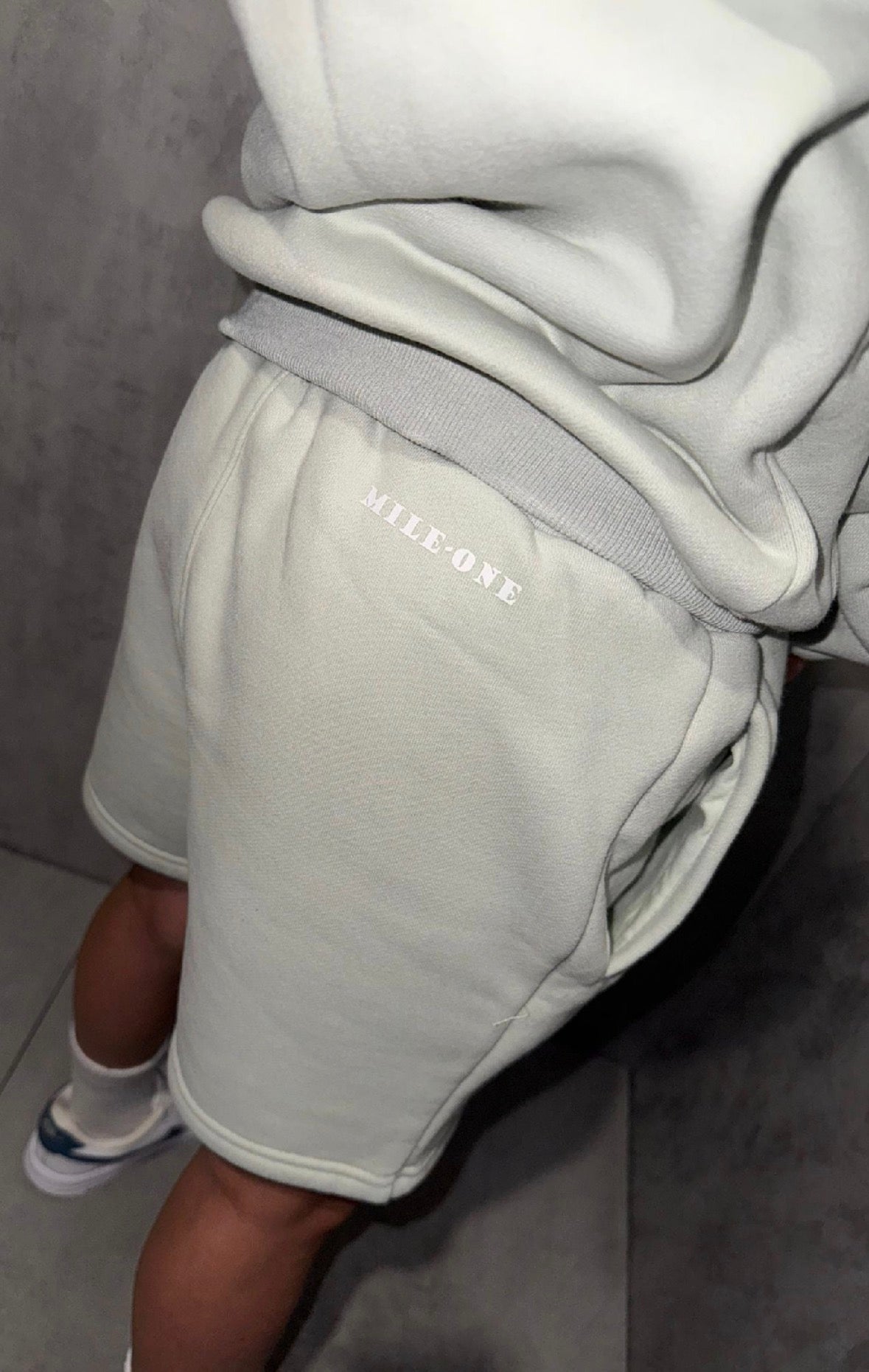 Boys Relaxed Fit Shorts - Light Grey