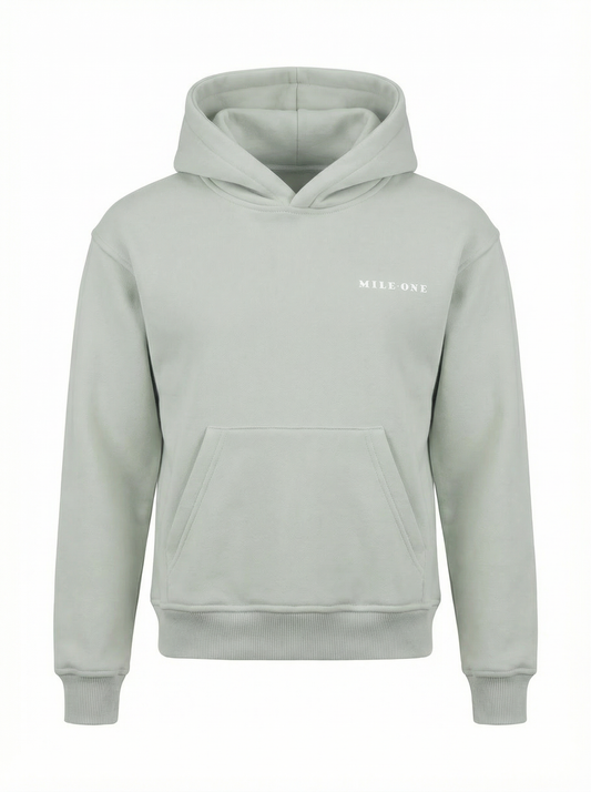Boys Relaxed Fit Hoodie - Light Grey