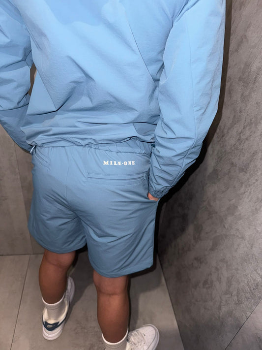 Boys Smart Active Shorts - Light Blue