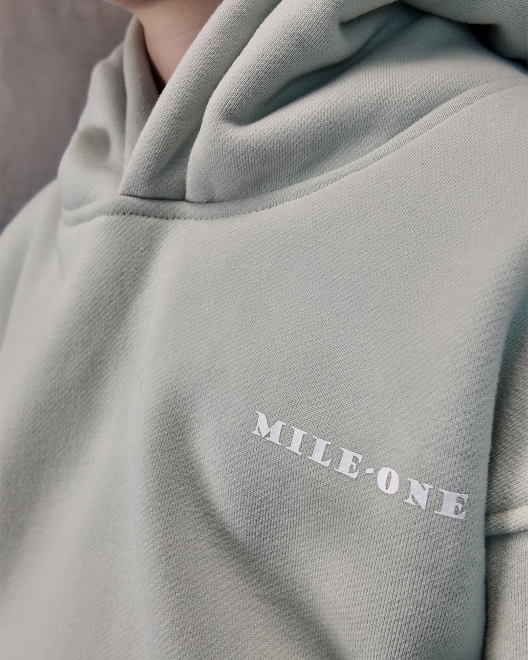 Boys Relaxed Fit Hoodie - Light Grey